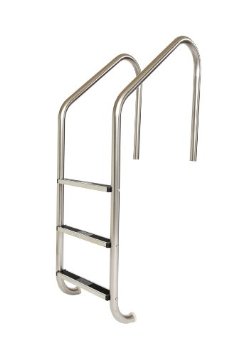 Global Pool Products 3 Step Ladder with KA0060 Hinges